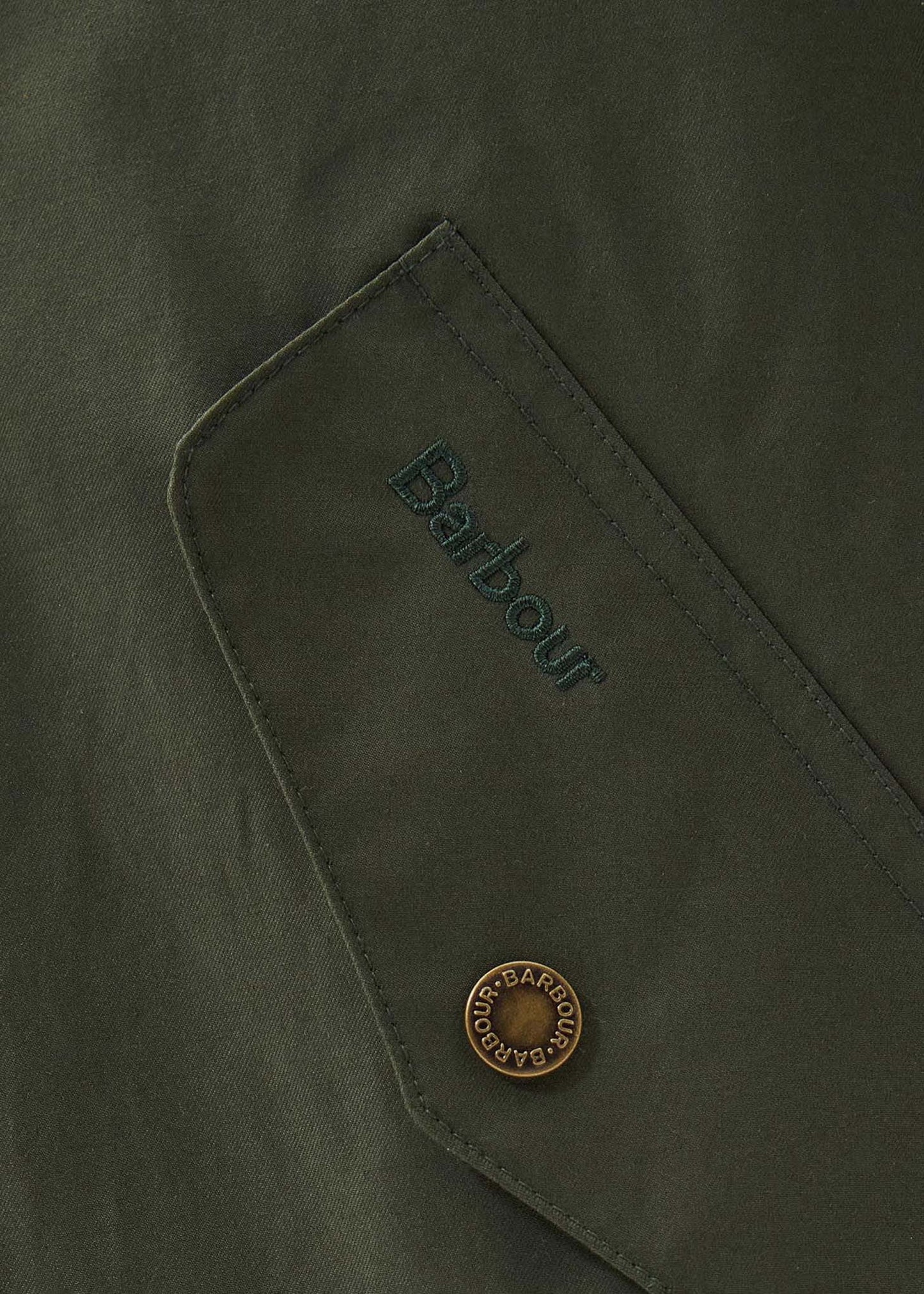 Barbour Jassen Chelsea mac jacket - olive forest mist