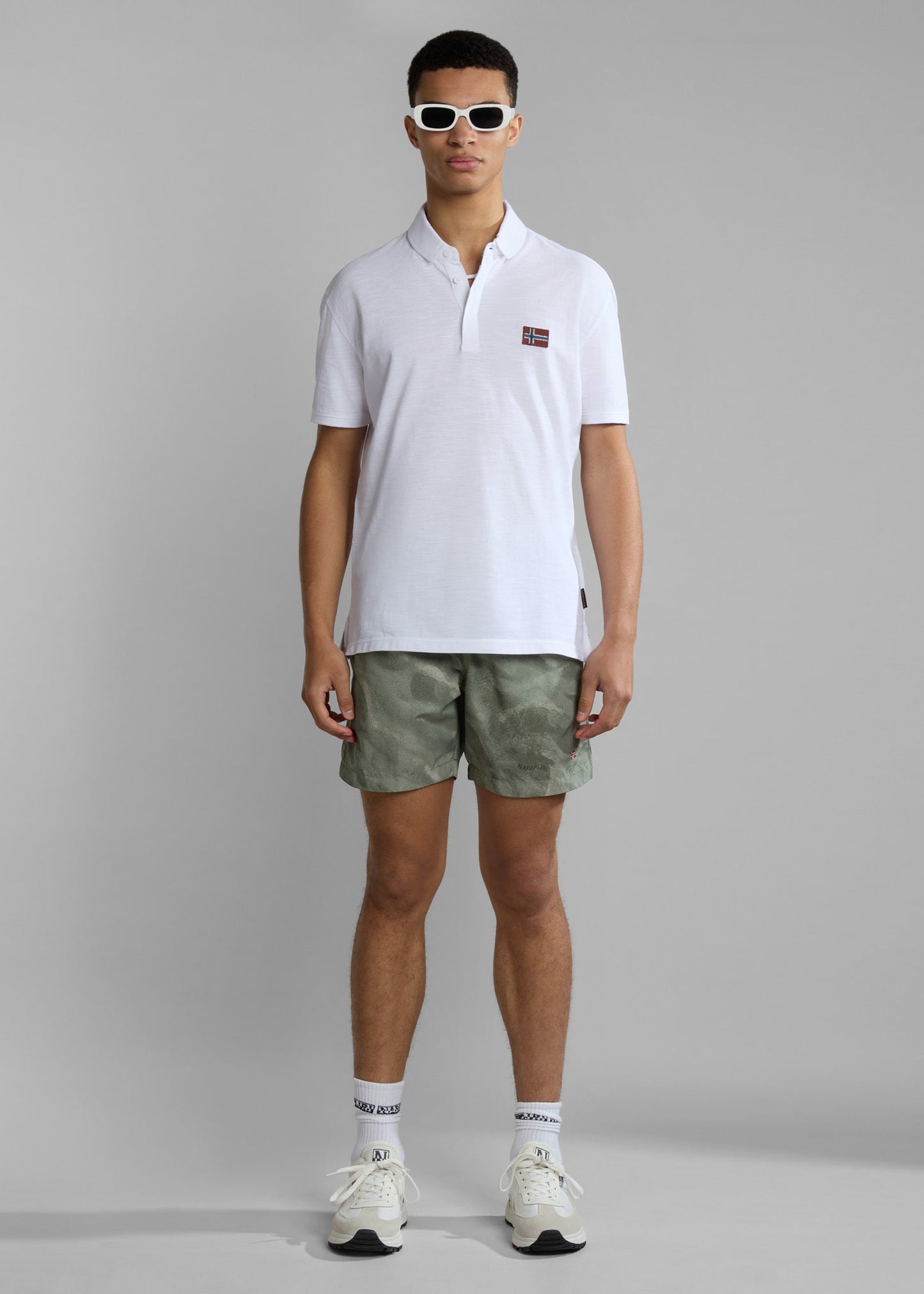 Napapijri Polo's Ebea 2 - bright white