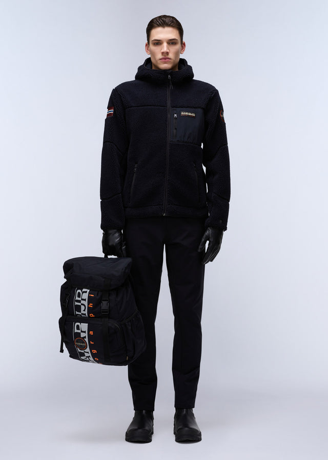 Napapijri Jackets Yupik full zip hoodie - black