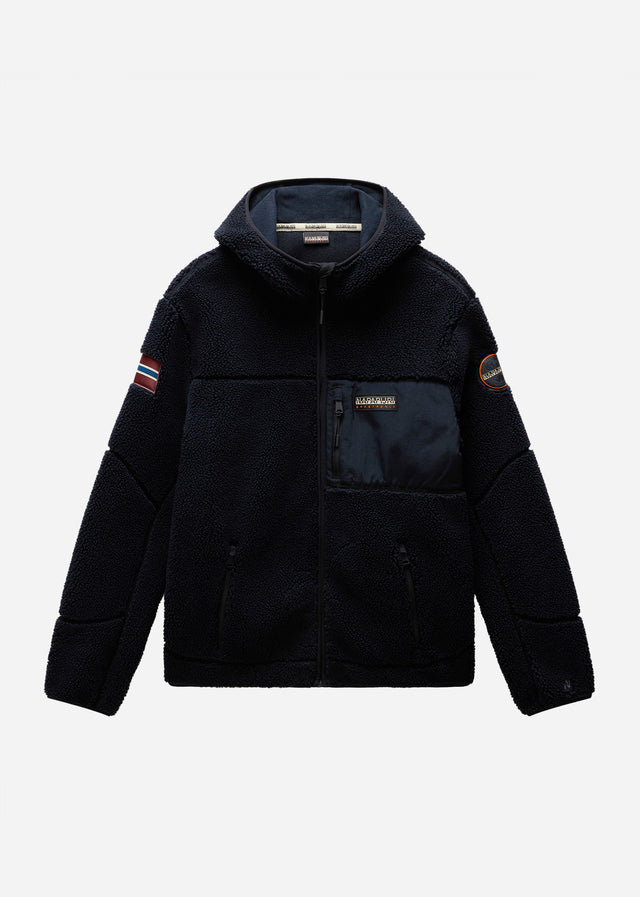 Napapijri Jackets Yupik full zip hoodie - black