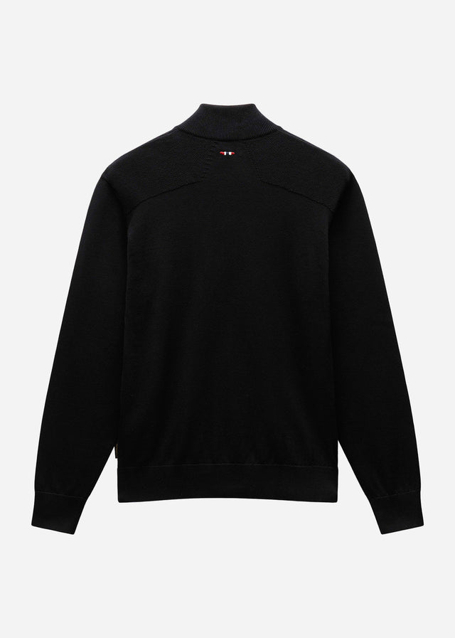 Napapijri Cardigans Derri full zip vest - black