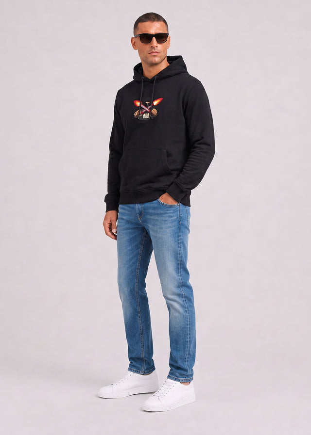 Weekend Offender Hoodies Fulgar hoodie - black