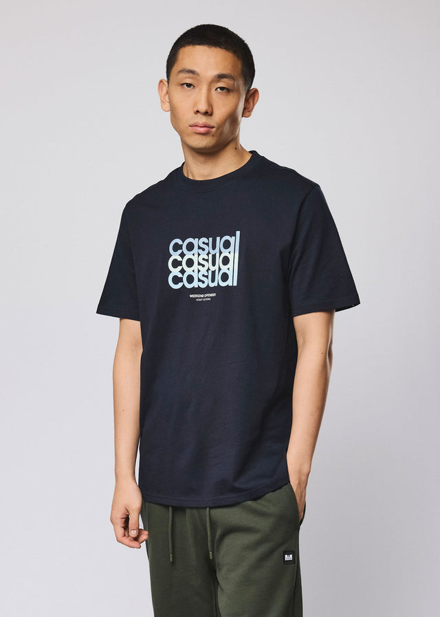 Weekend Offender T-shirts W.O.L. - navy