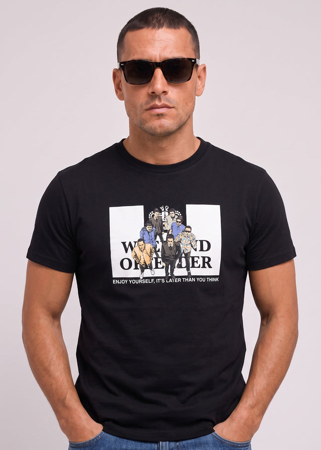 Weekend Offender T-shirts Aka - black