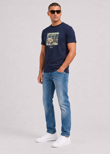 Weekend Offender T-shirts Taberna - navy