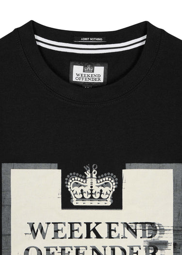 Weekend Offender T-shirts Bonpensiero - black