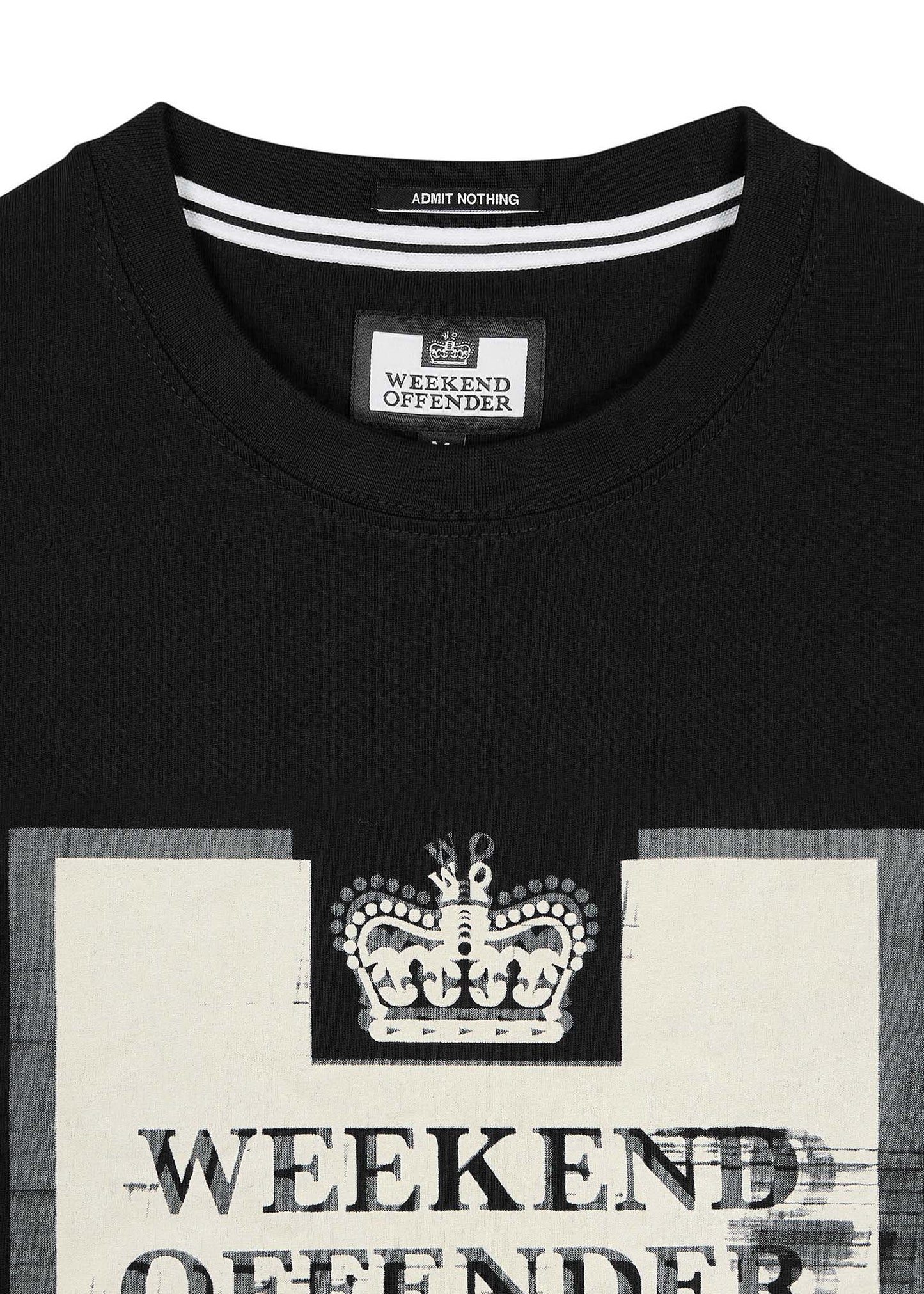 Weekend Offender T-shirts Bonpensiero - black