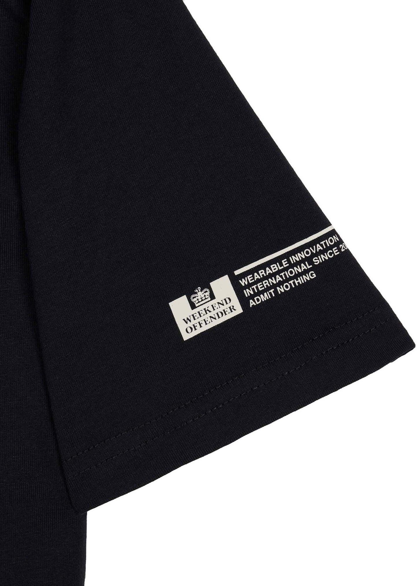 Weekend Offender T-shirts Bonpensiero - black