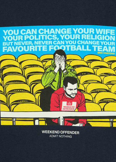 Weekend Offender T-shirts  Eric - Navy