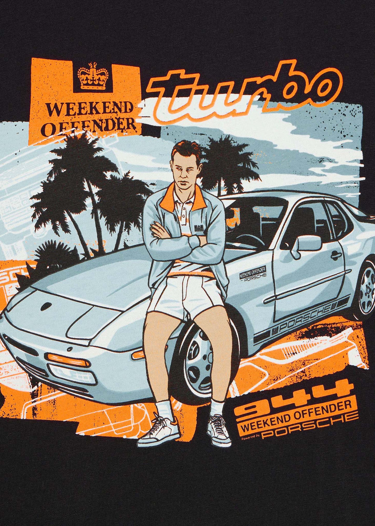 Weekend Offender T-shirts 944 - black