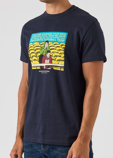 Weekend Offender T-shirts  Eric - Navy