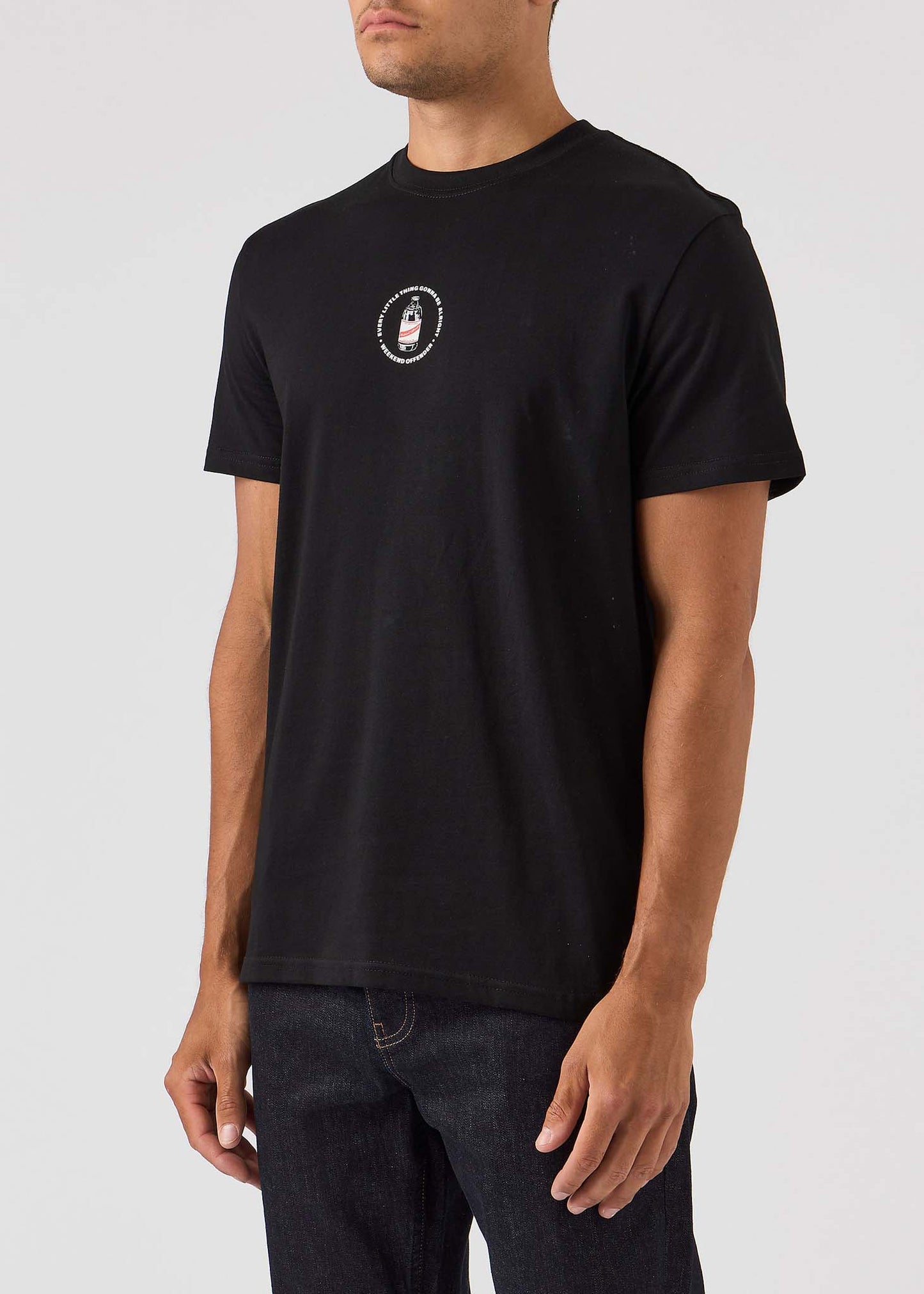 Weekend Offender T-shirts Alright - black