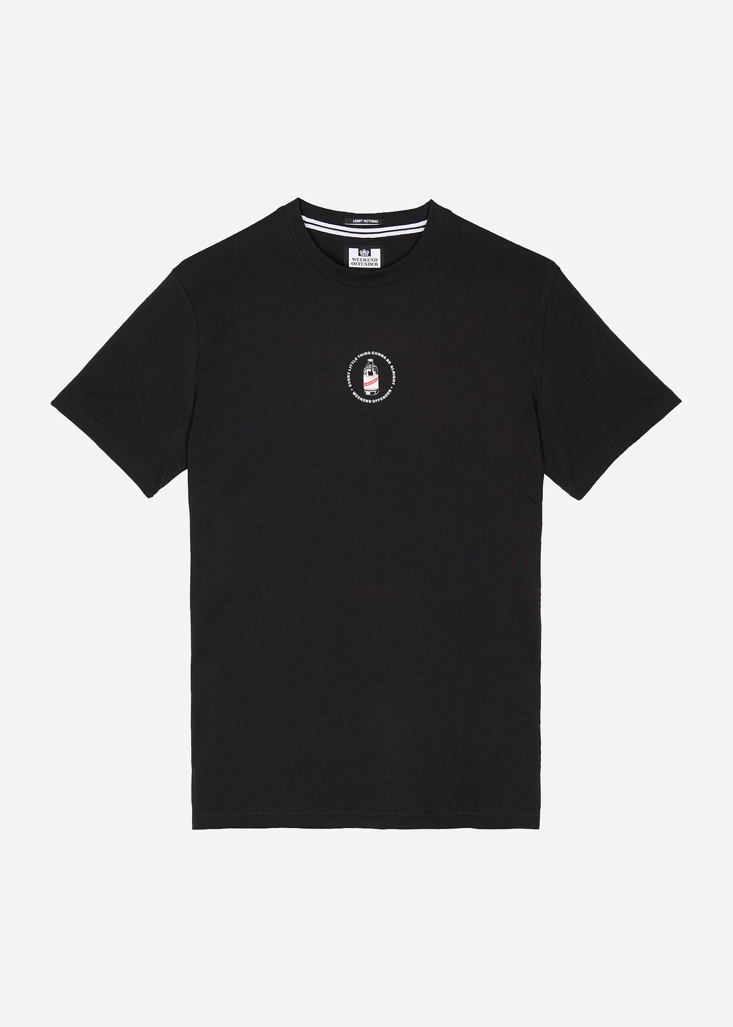 Weekend Offender T-shirts Alright - black