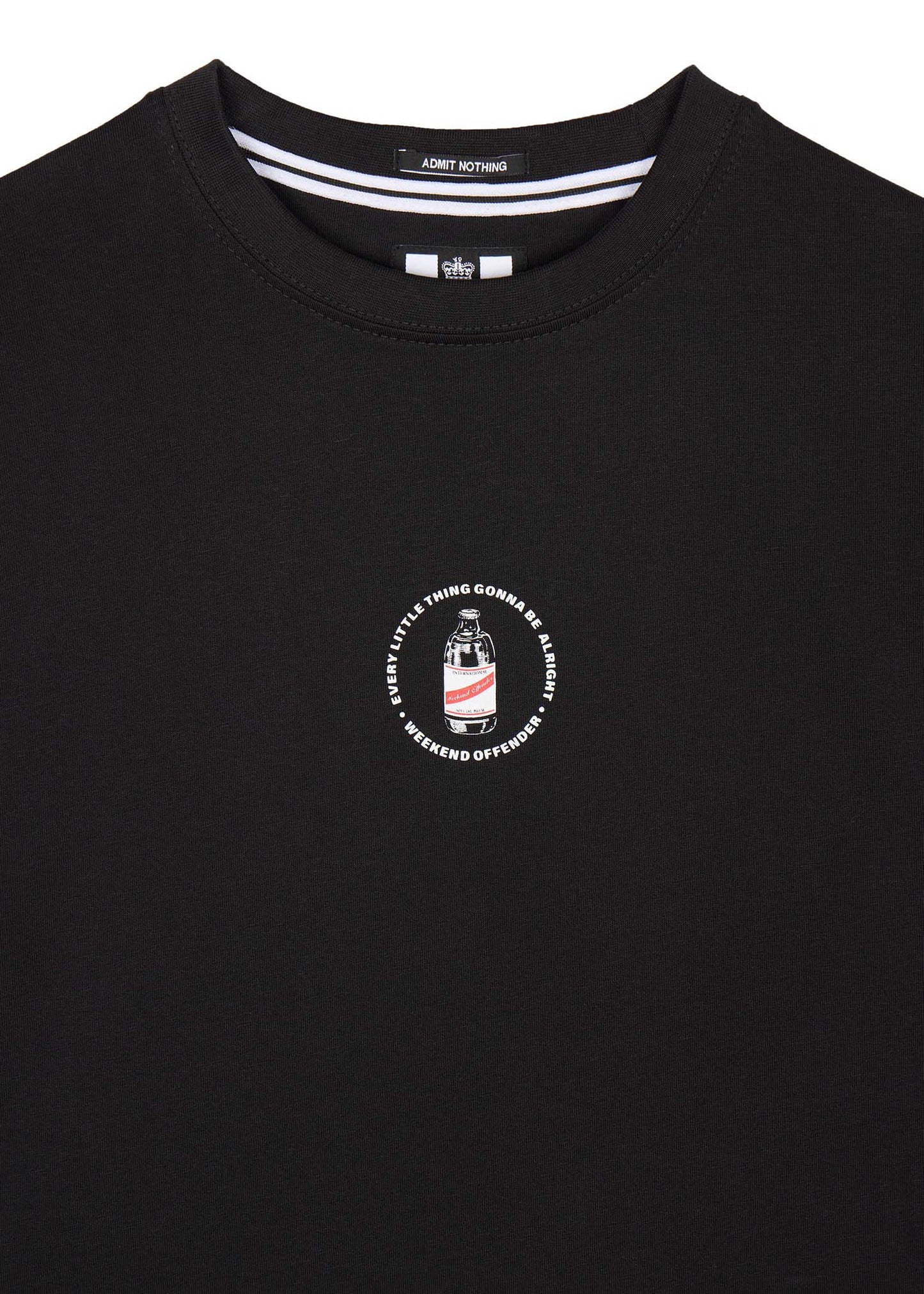 Weekend Offender T-shirts Alright - black