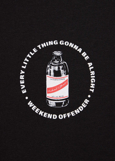Weekend Offender T-shirts Alright - black