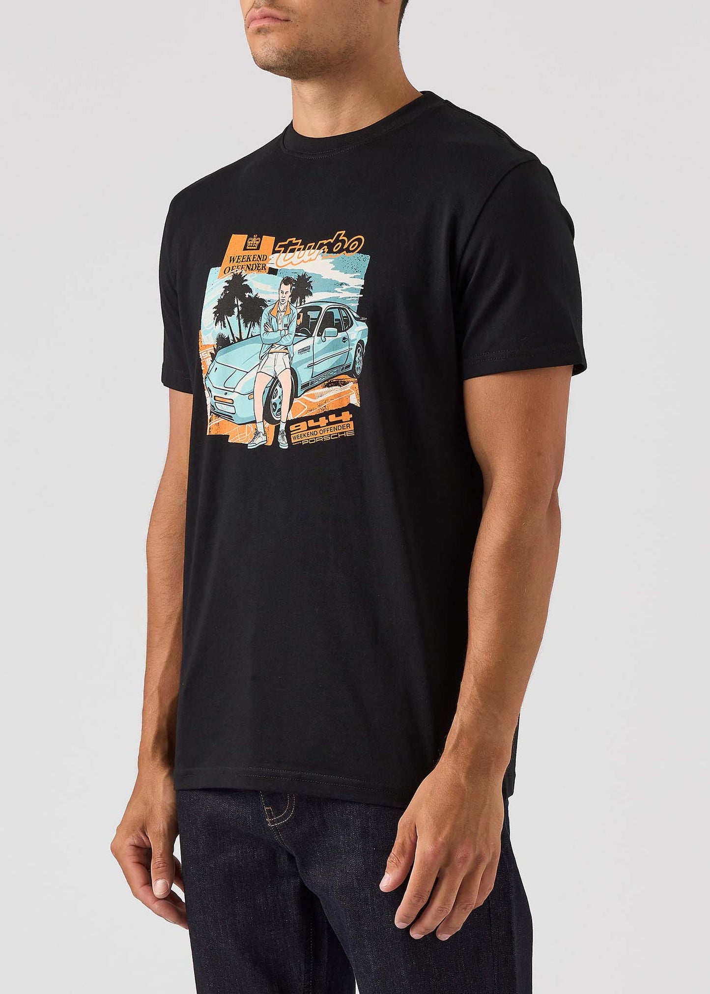Weekend Offender T-shirts 944 - black