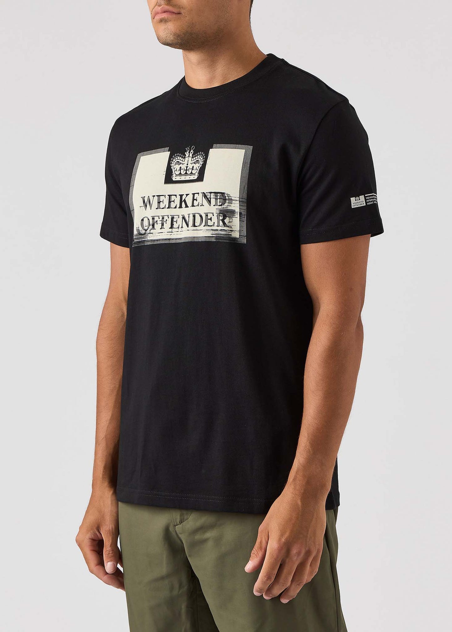 Weekend Offender T-shirts Bonpensiero - black