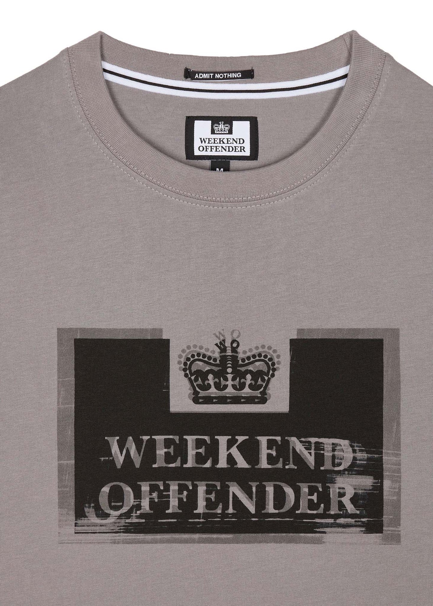 Weekend Offender T-shirts Bonpensiero - light grey
