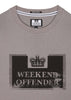 Weekend Offender T-shirts Bonpensiero - light grey