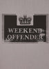 Weekend Offender T-shirts Bonpensiero - light grey