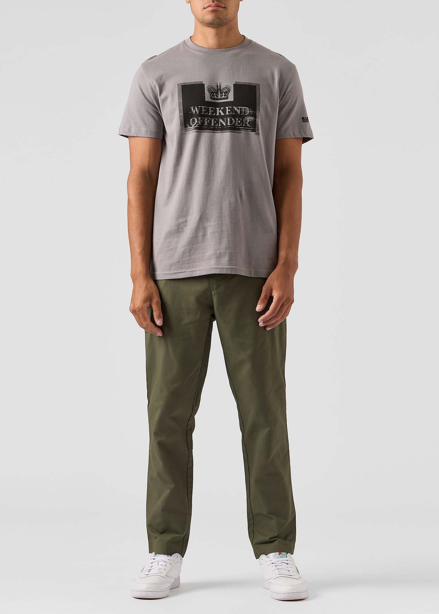 Weekend Offender T-shirts Bonpensiero - light grey