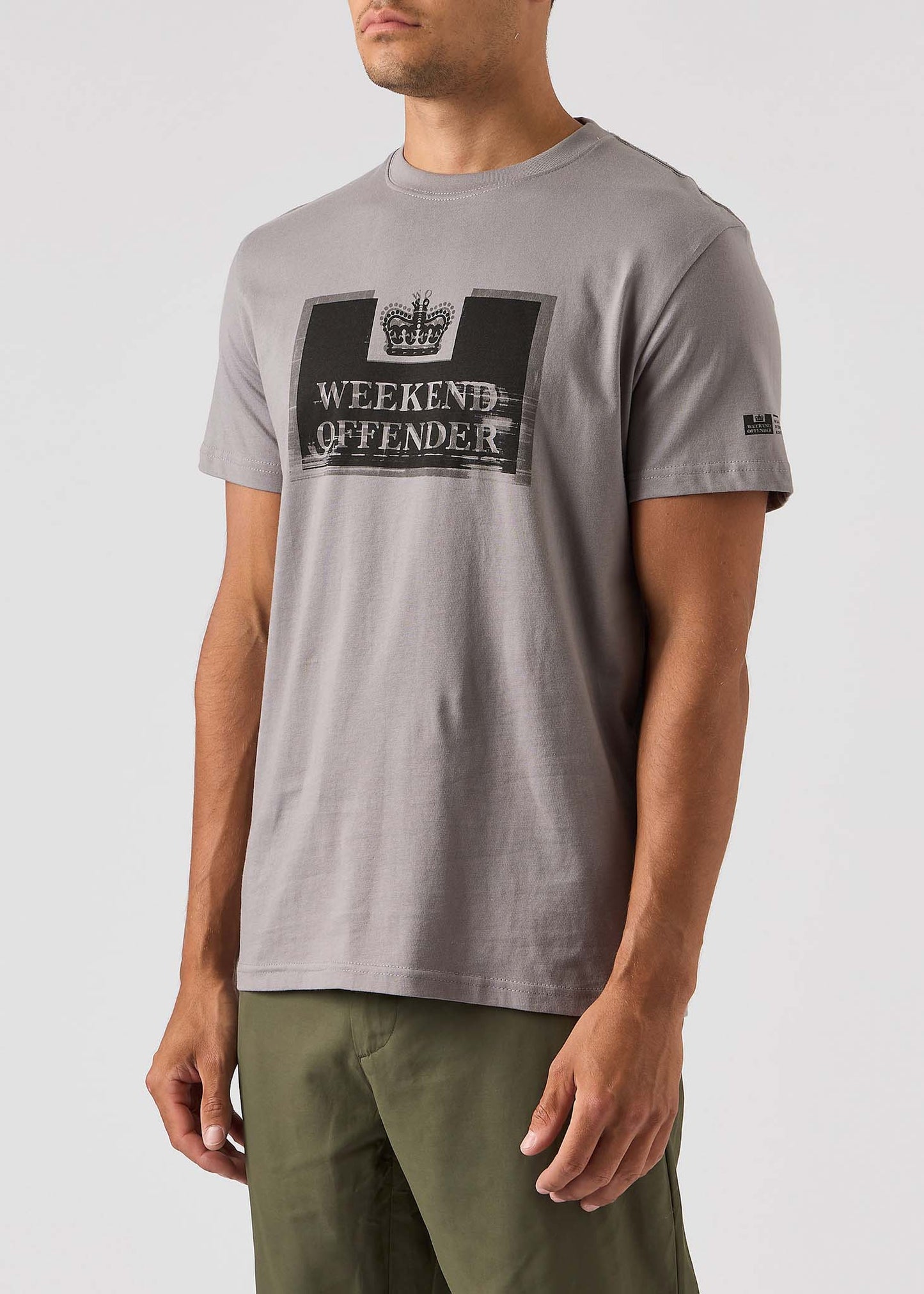Weekend Offender T-shirts Bonpensiero - light grey