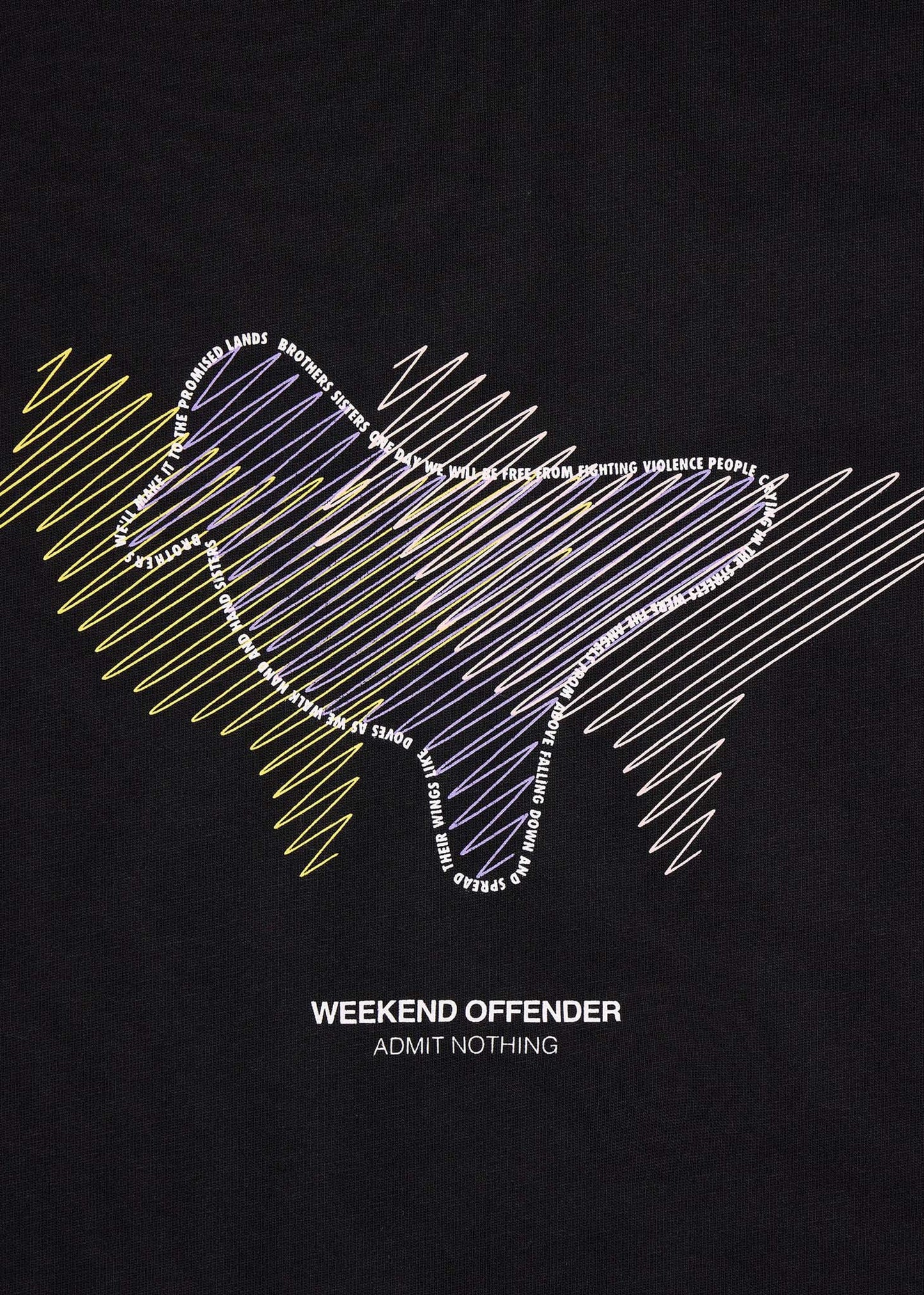 Weekend Offender T-shirts Gabe - black