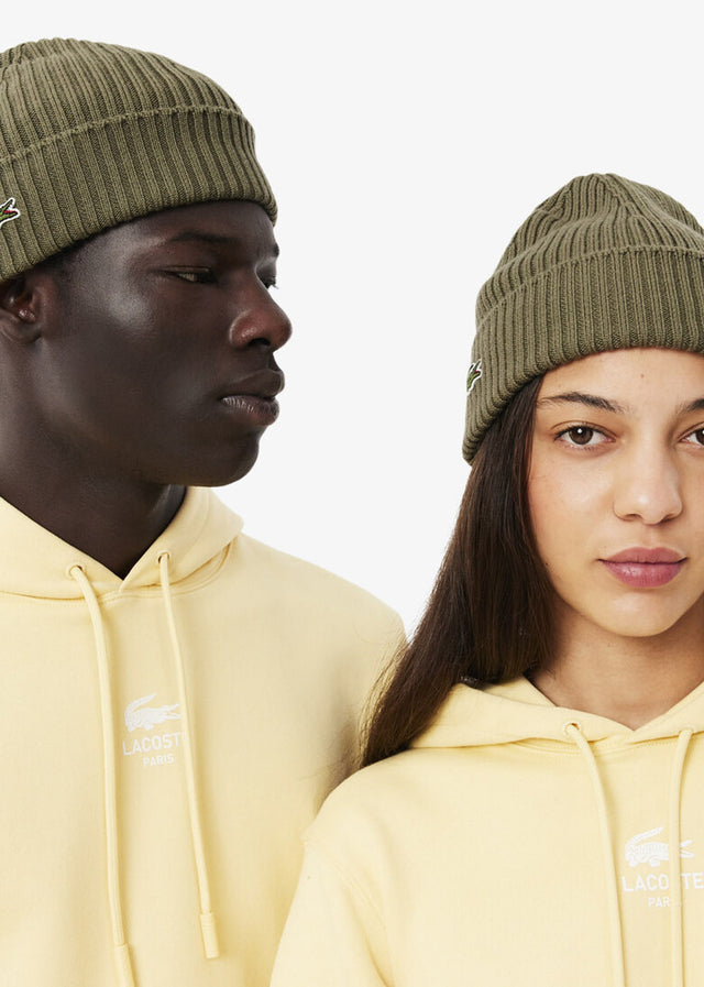 Lacoste Beanies Muts core - olive