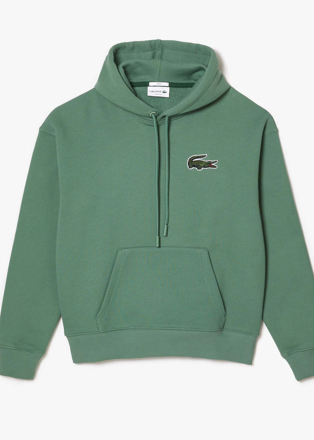 Lacoste Hoodies Large logo hoodie - ash tree