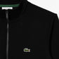 Lacoste Vesten  Brushed fleece zip through sweater - black 