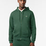 Lacoste Vesten Zip through hoodie - sequoia
