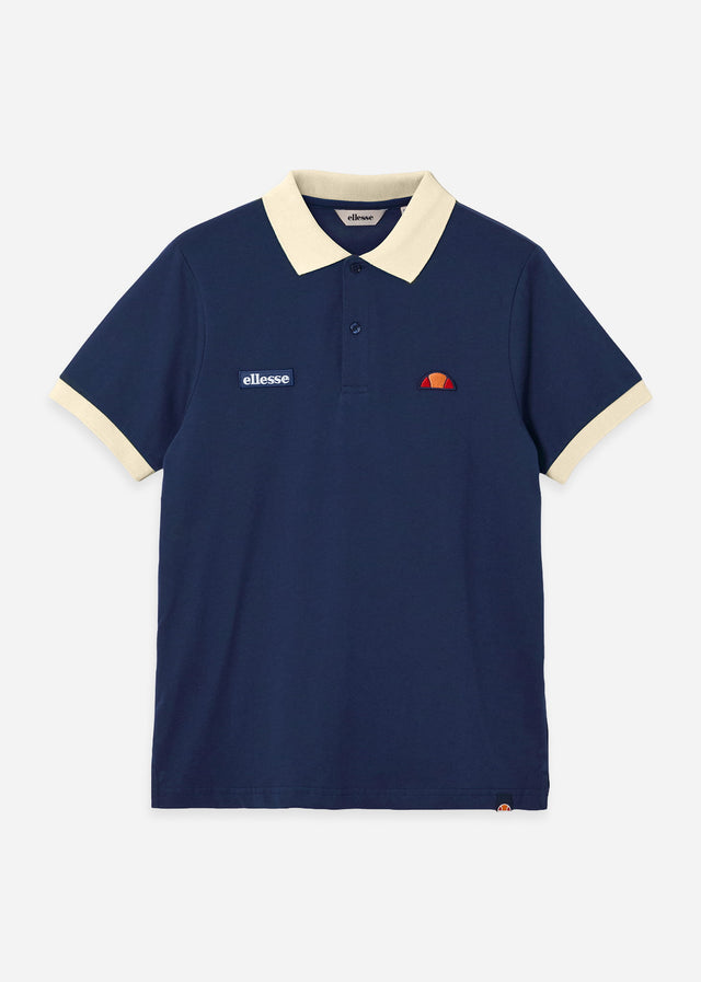 Ellesse Polos Lessepsia polo - navy light yellow