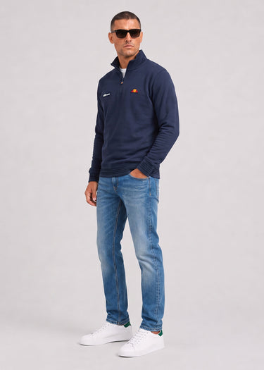 Ellesse Truien Verazo quarter zip top - navy