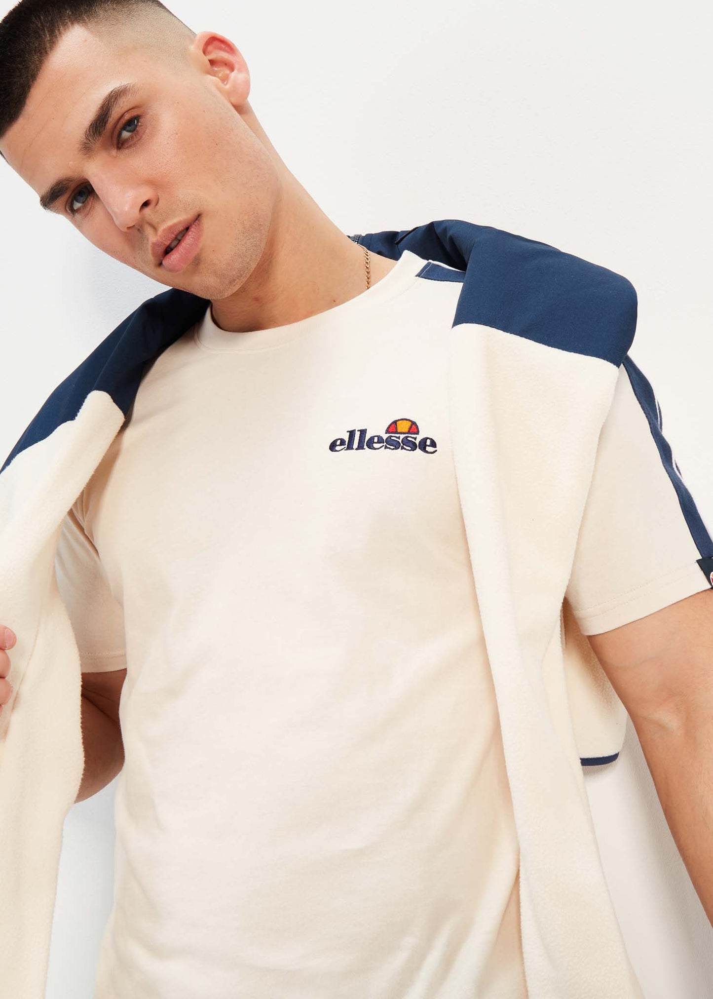 Ellesse T-shirts Crotone 2 tee - off white