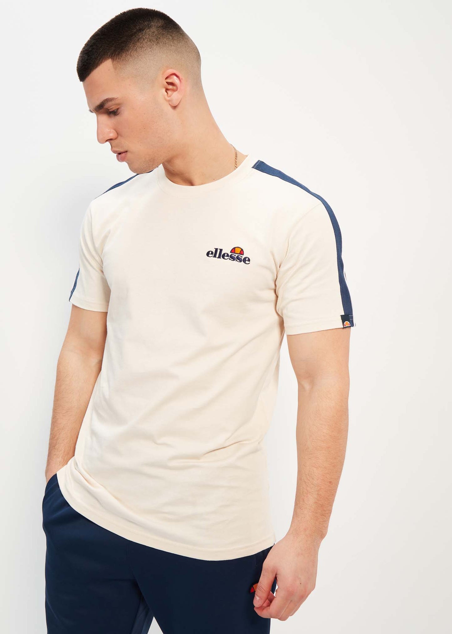 Ellesse T-shirts Crotone 2 tee - off white