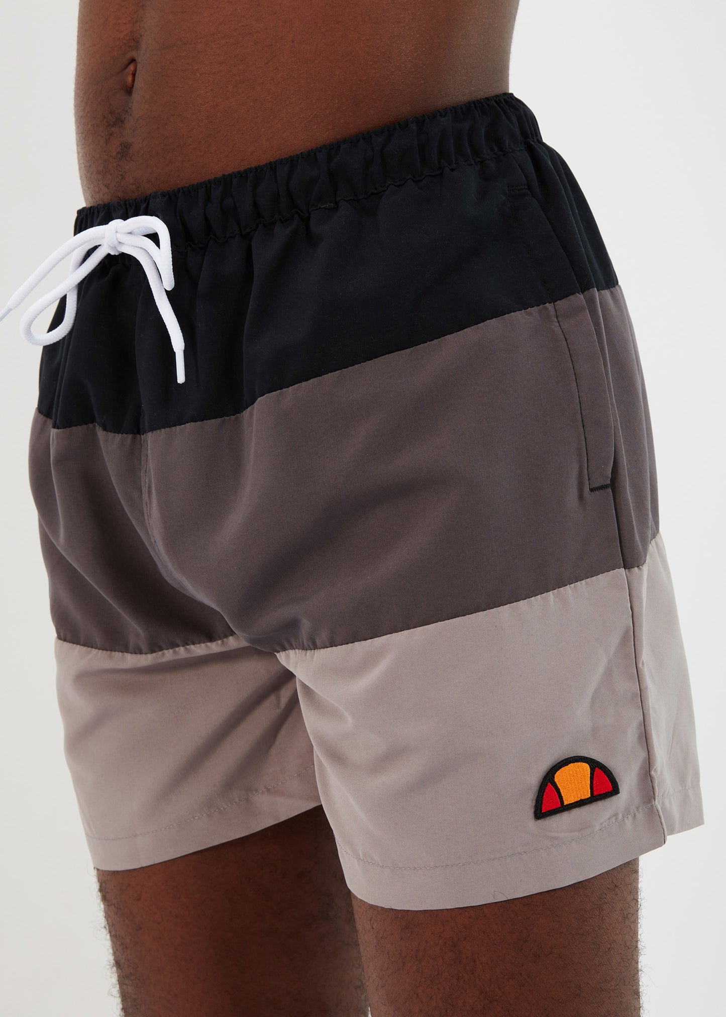 Ellesse Zwembroeken Cielo swimshort - khaki black grey