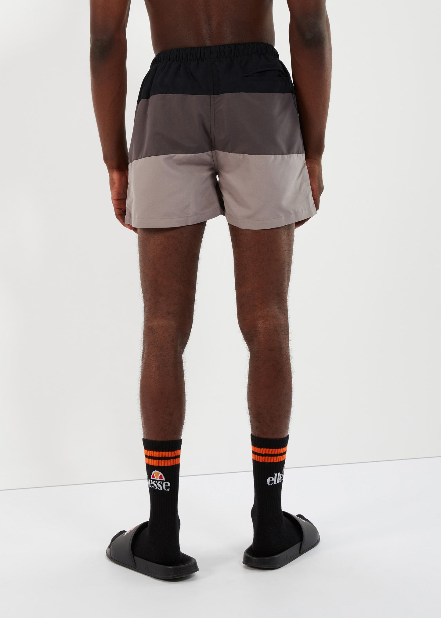 Ellesse Zwembroeken Cielo swimshort - khaki black grey