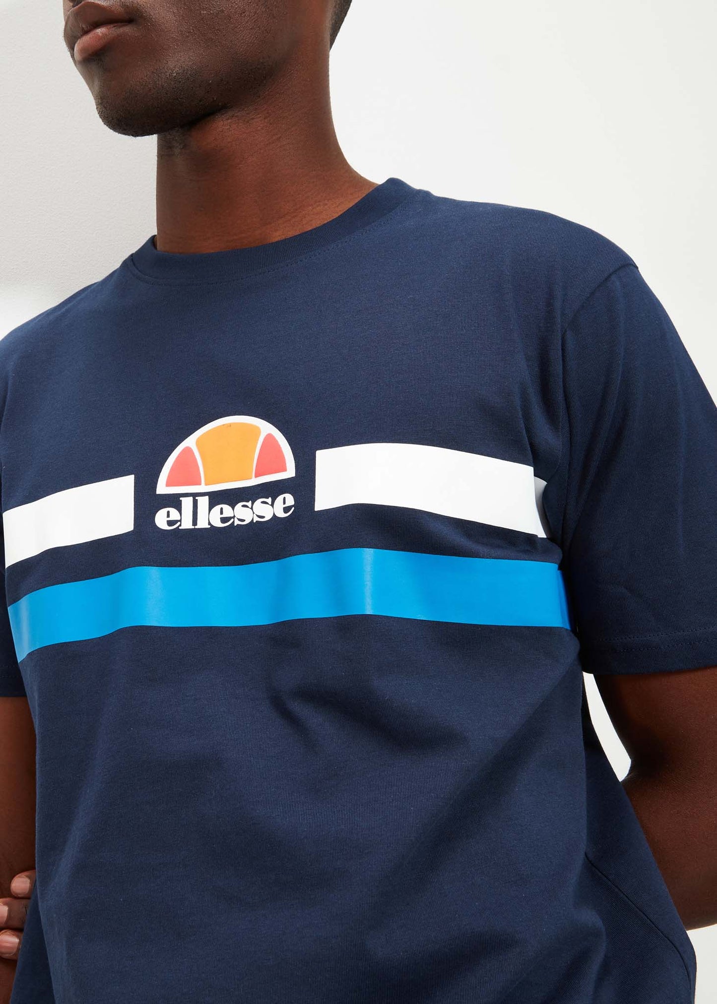 Ellesse T-shirts Aprel tee - navy