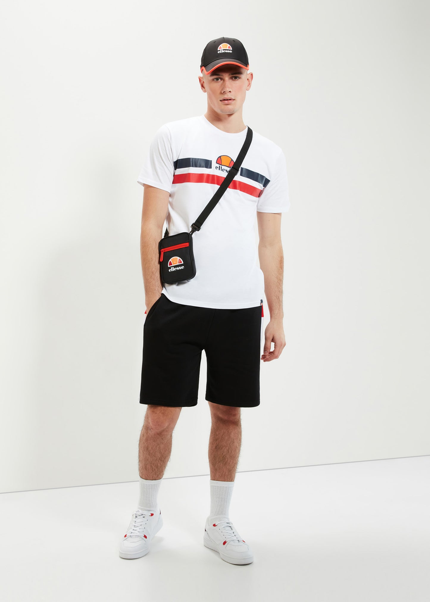 Ellesse T-shirts Aprel tee - white
