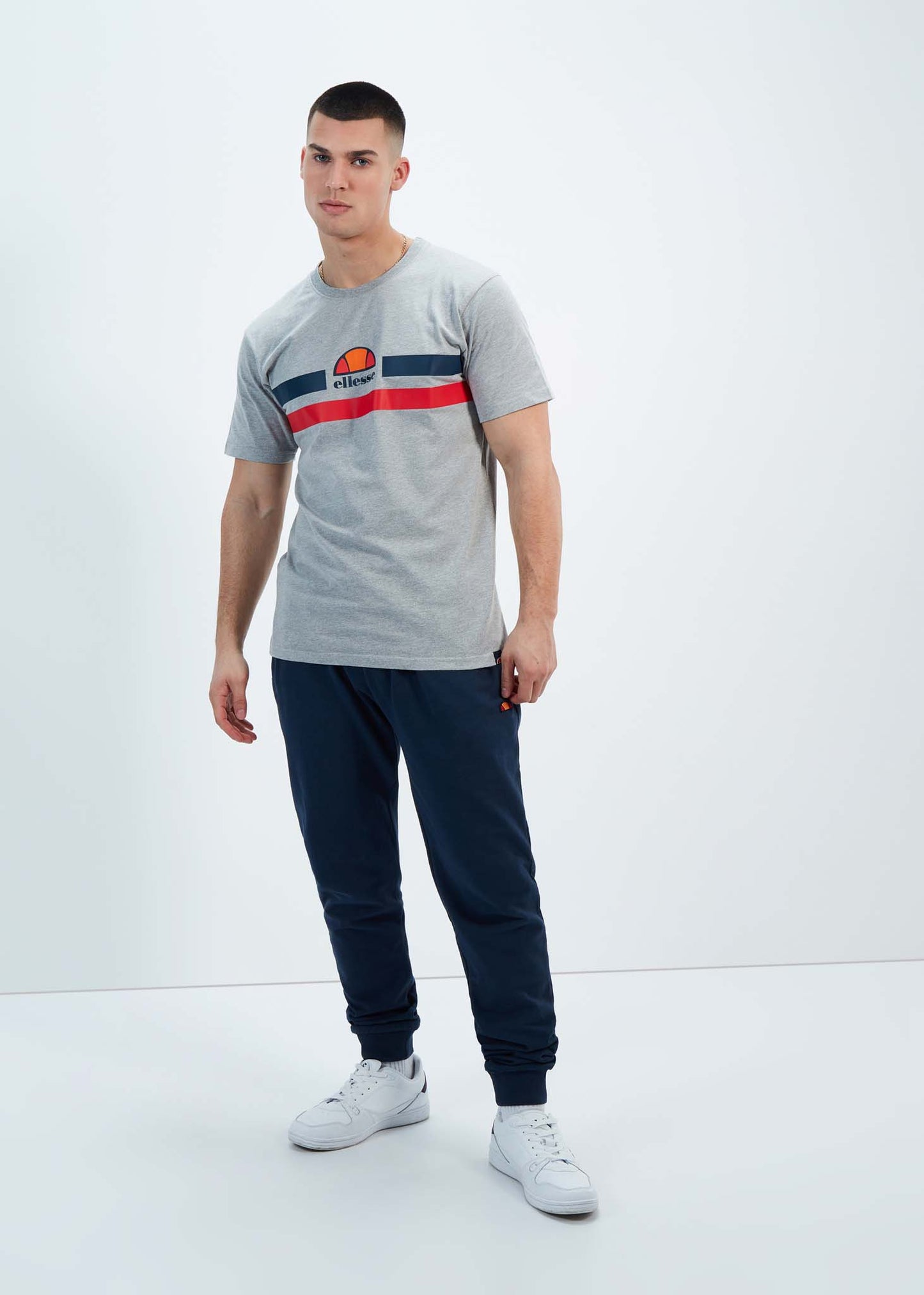 Ellesse T-shirts Aprel tee - grey marl