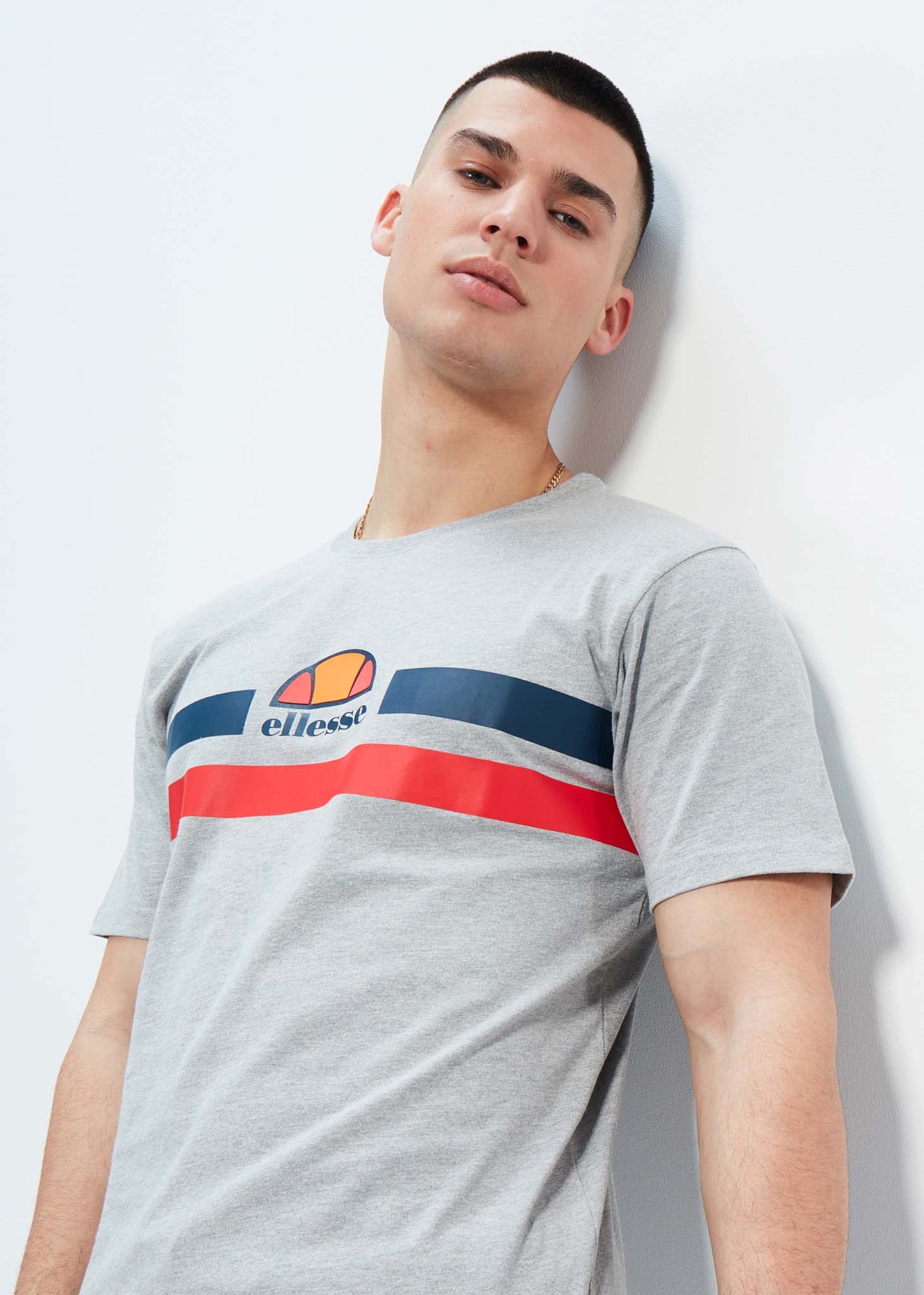 Ellesse T-shirts Aprel tee - grey marl
