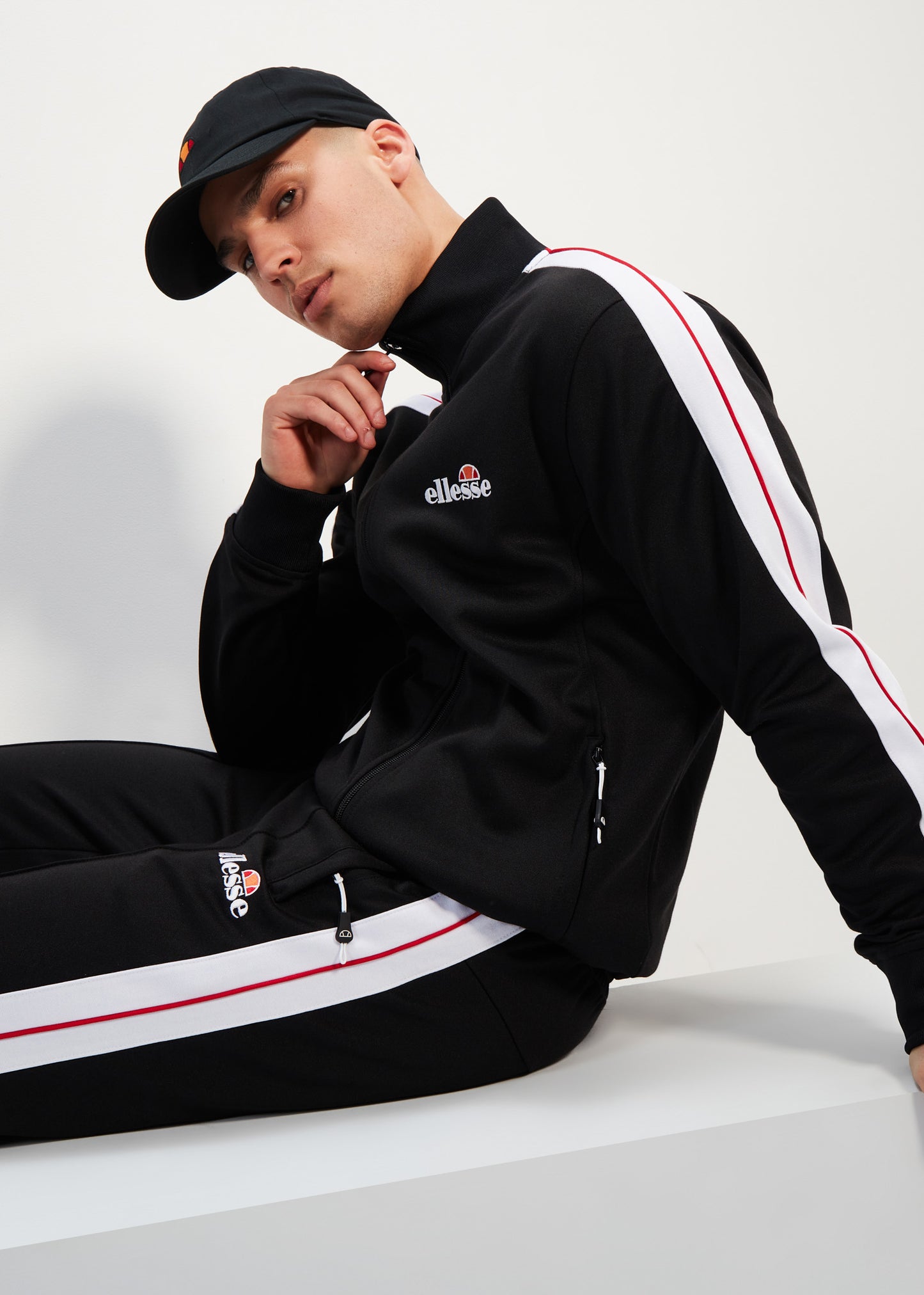 Ellesse Vesten Giandoso track top - black