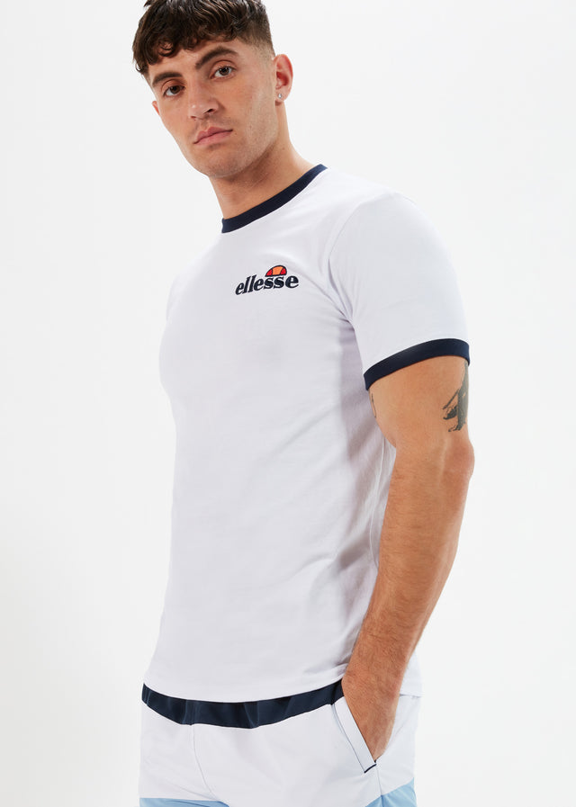 Ellesse T-shirts Meduno tee - white