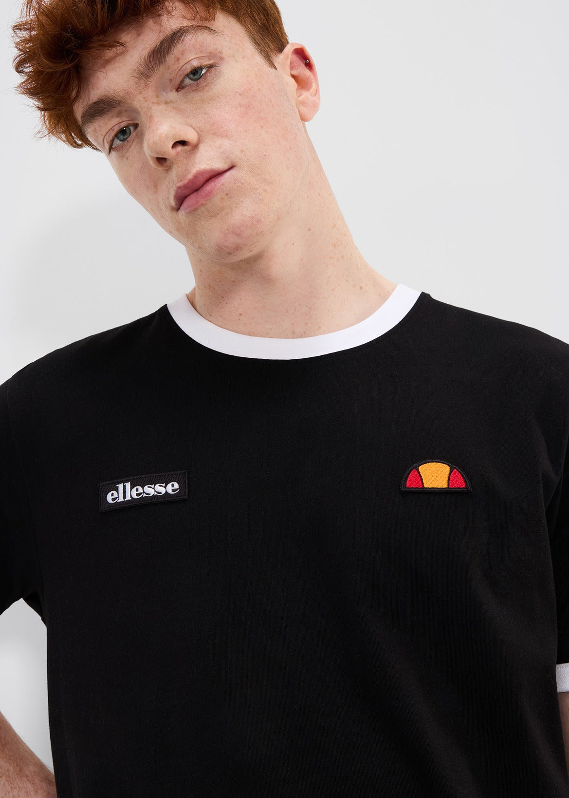 Ellesse T-shirts Ferdorini tee - black