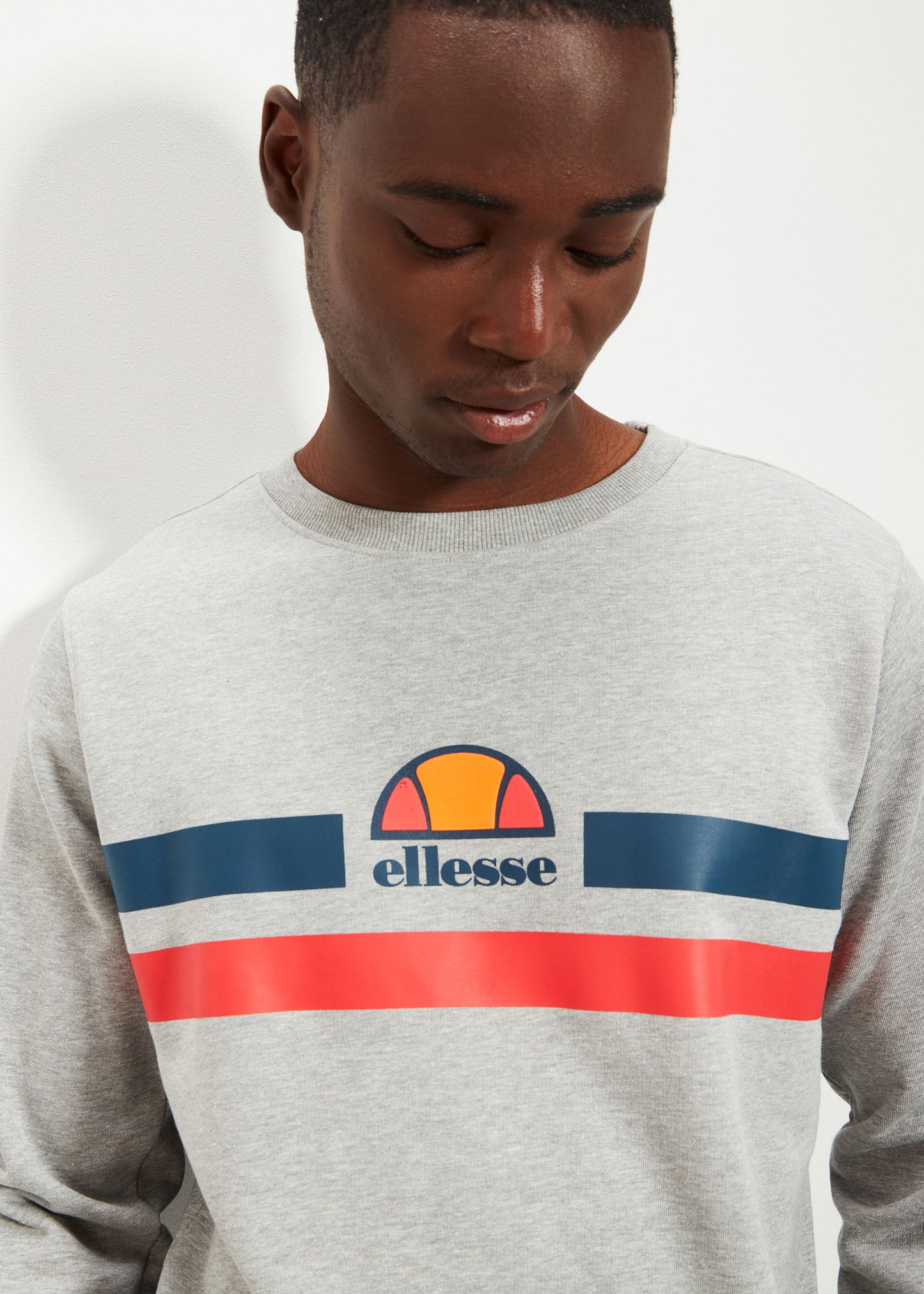 Ellesse Truien Prella sweatshirt - grey marl