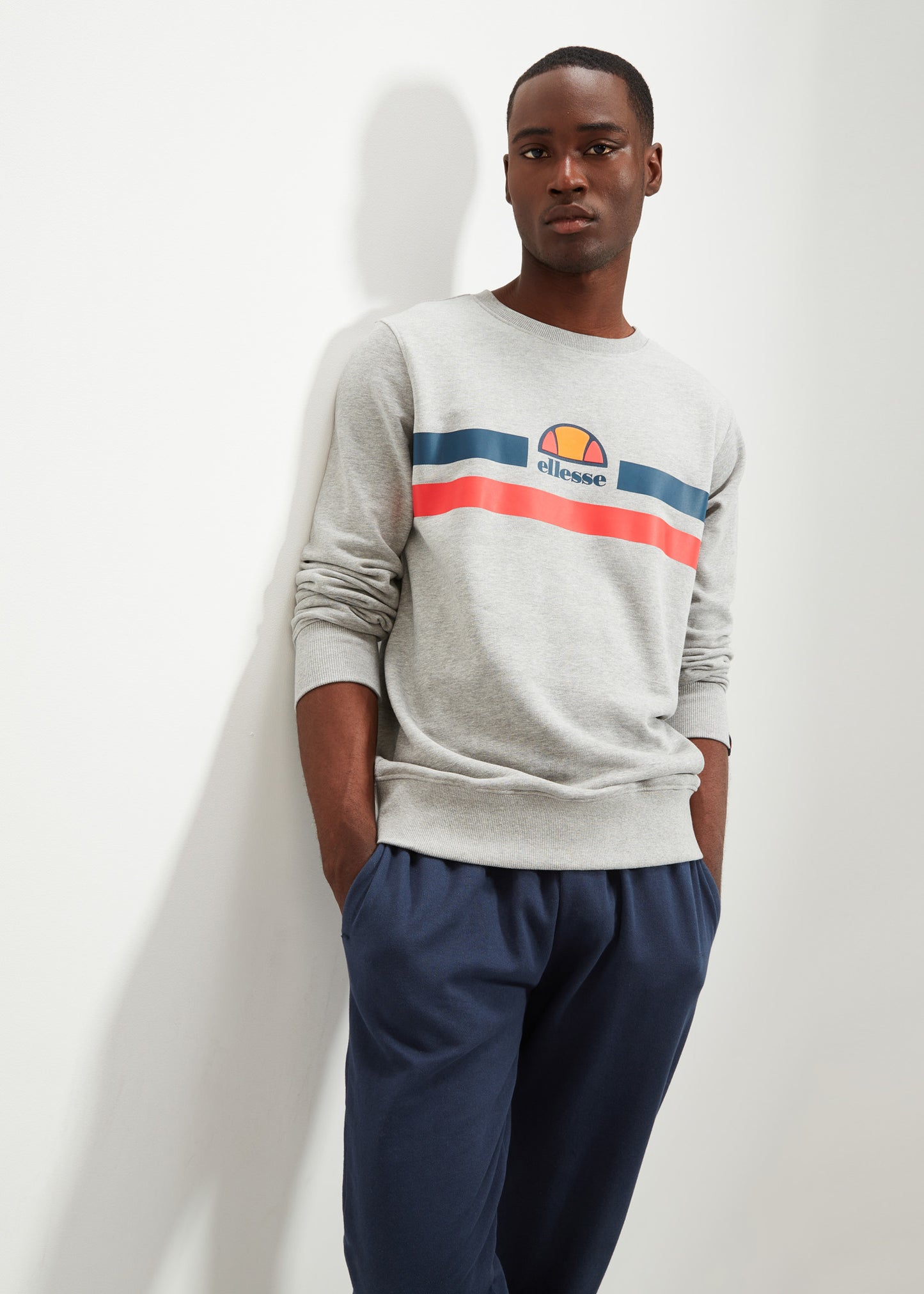 Ellesse Truien Prella sweatshirt - grey marl
