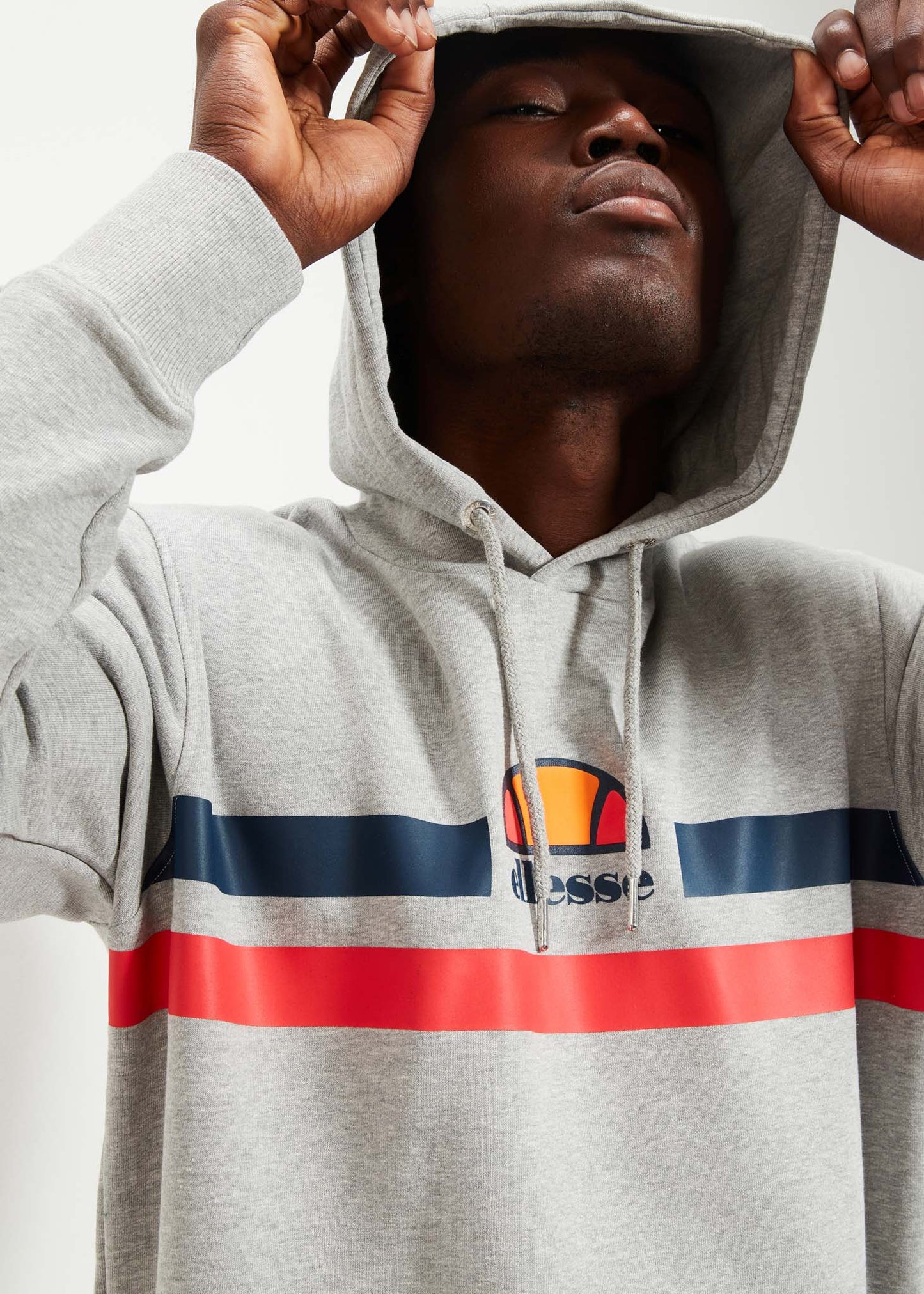 Ellesse Hoodies Alroni oh hoody - grey marl