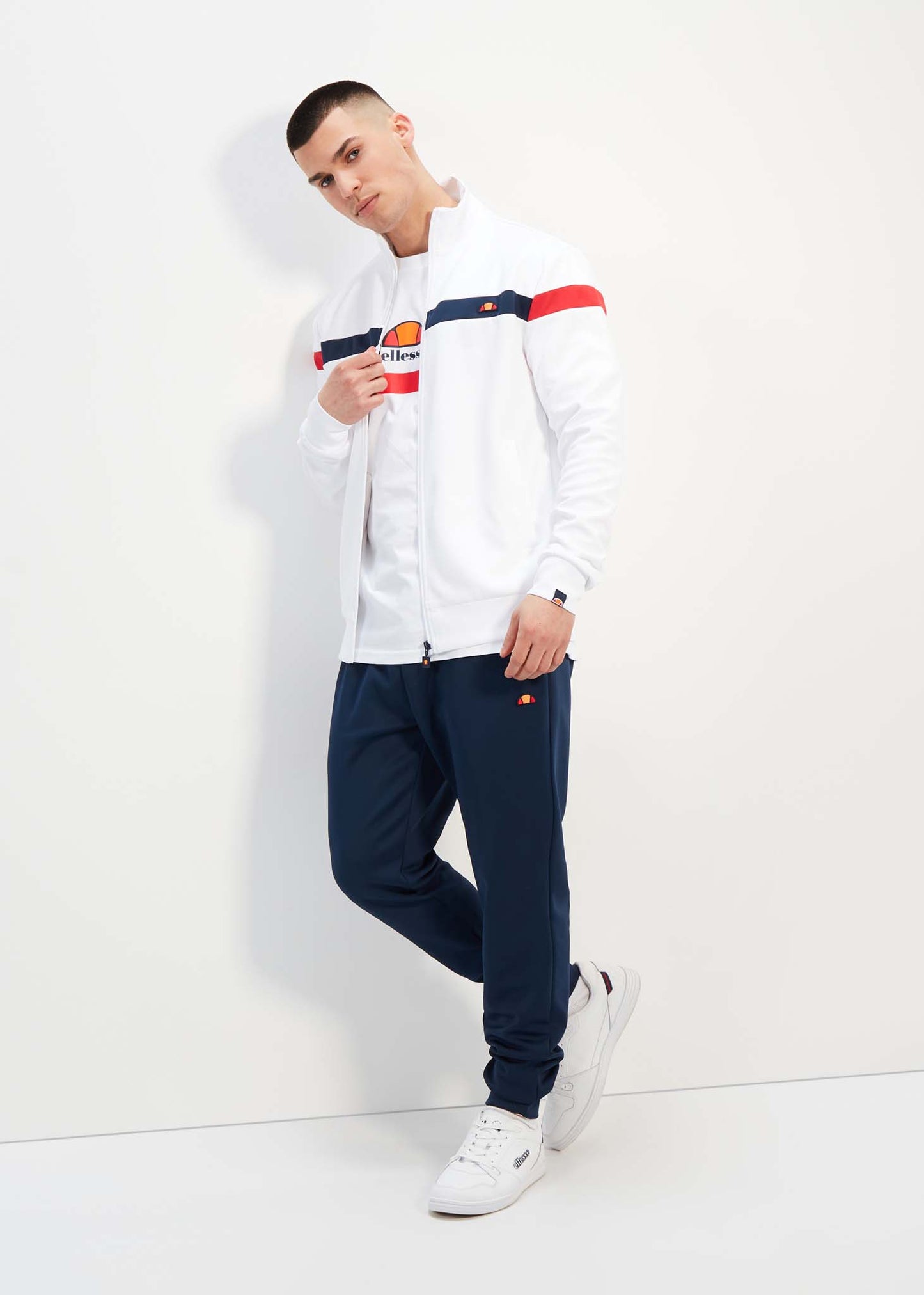 Ellesse Vesten Spinella track top - white