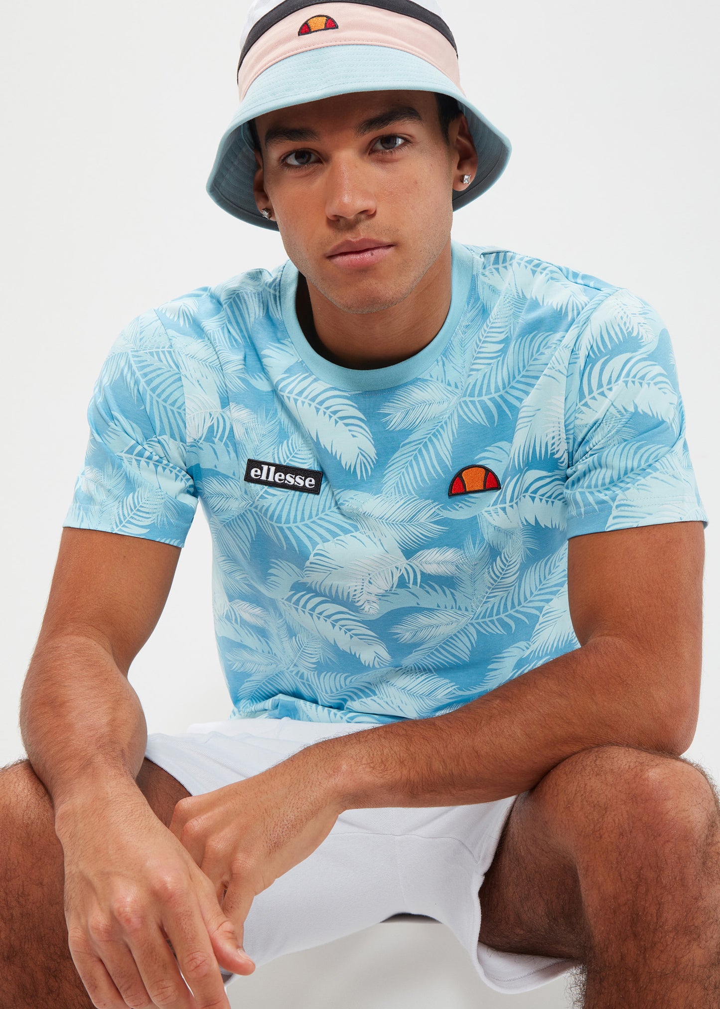 Ellesse T-shirts Cristia tee - light blue