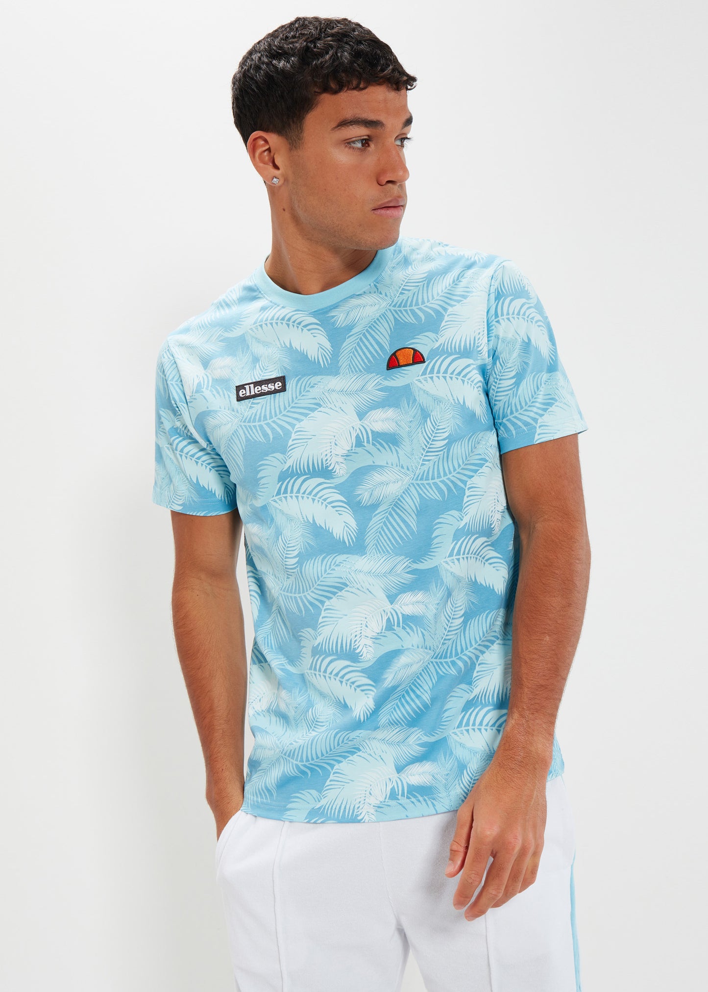 Ellesse T-shirts Cristia tee - light blue